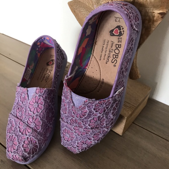 Skechers Kids Lil Bobs Bobs Casual Shoe - Picture 4 of 8